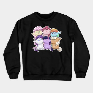 Chibi Mane 6 Crewneck Sweatshirt